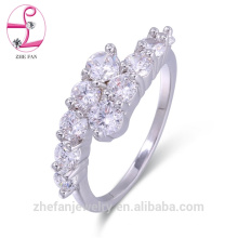 Anéis de diamante de luxo elegante ródio chapeamento anéis hurrem sultan anel Ródio banhado a jóias é sua boa escolha